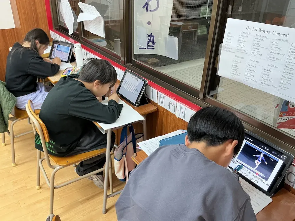 英検®️対策講座の様子